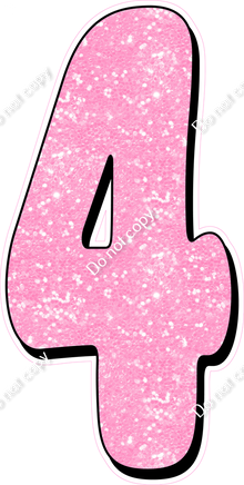 HP 47" Individuals - Baby Pink Sparkle 4