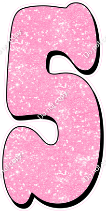 HP 47" Individuals - Baby Pink Sparkle 5