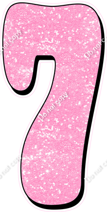 HP 47" Individuals - Baby Pink Sparkle 7