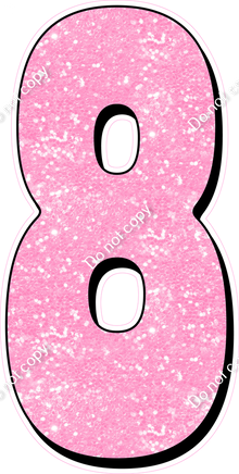 HP 47" Individuals - Baby Pink Sparkle 8