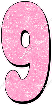 HP 47" Individuals - Baby Pink Sparkle 9