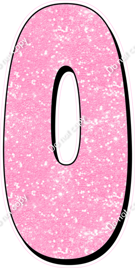 HP 47" Individuals - Baby Pink Sparkle