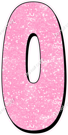 HP 47" Individuals - Baby Pink Sparkle