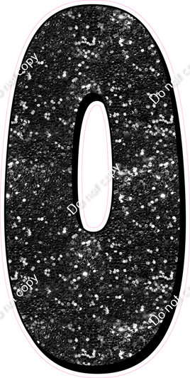 HP 47" Individuals - Black Sparkle