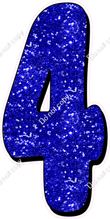 HP 47" Individuals - Blue Sparkle 4