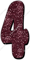 HP 47" Individuals - Burgundy Sparkle 4