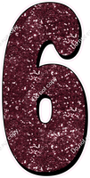 HP 47" Individuals - Burgundy Sparkle 6