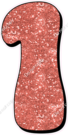HP 47" Individuals - Coral Sparkle 1
