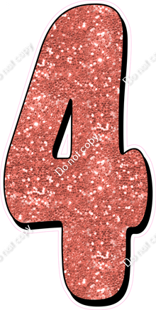 HP 47" Individuals - Coral Sparkle 4