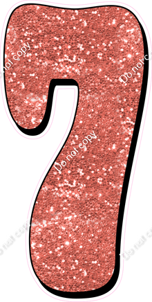 HP 47" Individuals - Coral Sparkle 7