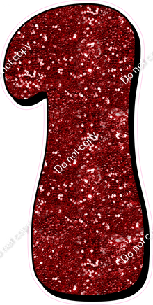 HP 47" Individuals - Crimson Sparkle 1
