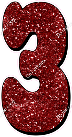 HP 47" Individuals - Crimson Sparkle 3