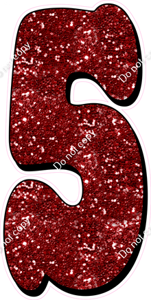 HP 47" Individuals - Crimson Sparkle 5