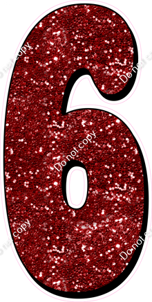 HP 47" Individuals - Crimson Sparkle 6