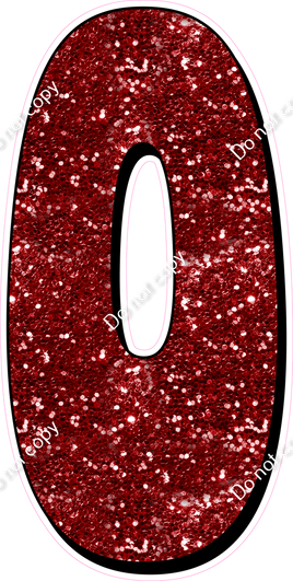 HP 47" Individuals - Crimson Sparkle