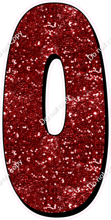 HP 47" Individuals - Crimson Sparkle