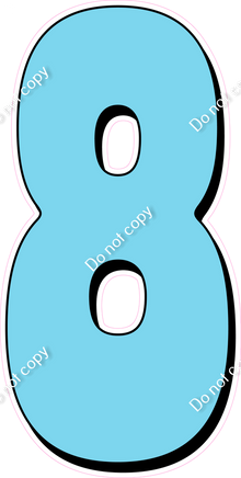 HP 47" Individuals - Flat Baby Blue 8