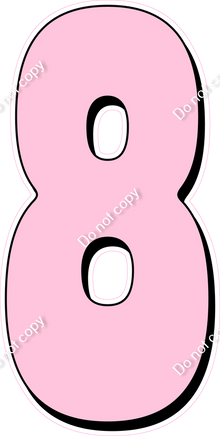 HP 47" Individuals - Flat Baby Pink 8