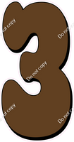 HP 47" Individuals - Flat Chocolate 3