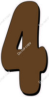 HP 47" Individuals - Flat Chocolate 4