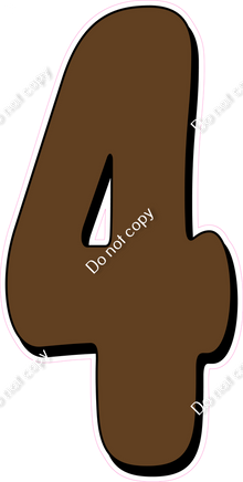 HP 47" Individuals - Flat Chocolate 4