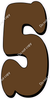HP 47" Individuals - Flat Chocolate 5