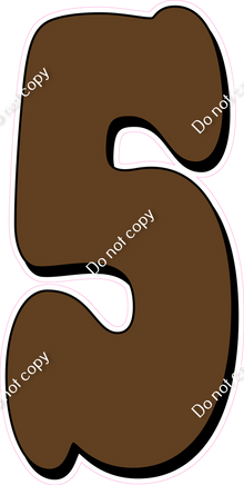 HP 47" Individuals - Flat Chocolate 5