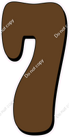 HP 47" Individuals - Flat Chocolate 7