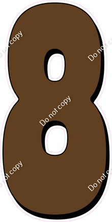 HP 47" Individuals - Flat Chocolate 8