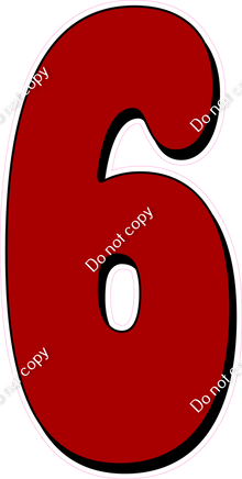 HP 47" Individuals - Flat Crimson 6