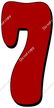 HP 47" Individuals - Flat Crimson 7