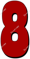 HP 47" Individuals - Flat Crimson 8