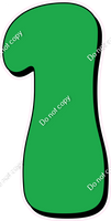 HP 47" Individuals - Flat Green 1