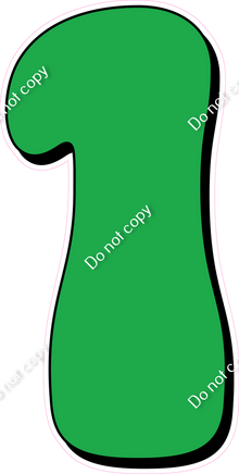 HP 47" Individuals - Flat Green 1