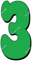 HP 47" Individuals - Flat Green 3