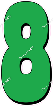HP 47" Individuals - Flat Green 8