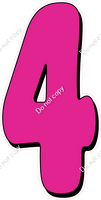 HP 47" Individuals - Flat Hot Pink 4