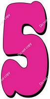 HP 47" Individuals - Flat Hot Pink 5