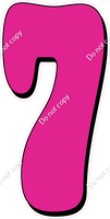 HP 47" Individuals - Flat Hot Pink 7