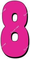 HP 47" Individuals - Flat Hot Pink 8