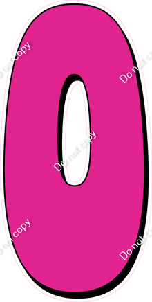 HP 47" Individuals - Flat Hot Pink