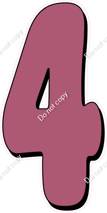 HP 47" Individuals - Flat Mauve 4