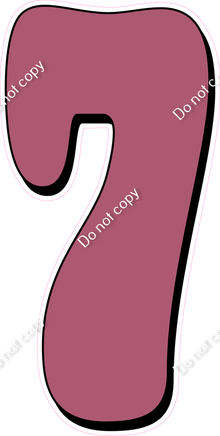 HP 47" Individuals - Flat Mauve 7