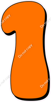 HP 47" Individuals - Flat Orange 1