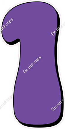 HP 47" Individuals - Flat Purple 1