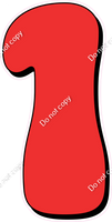 HP 47" Individuals - Flat Red 1