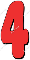 HP 47" Individuals - Flat Red 4