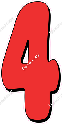HP 47" Individuals - Flat Red 4