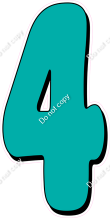 HP 47" Individuals - Flat Teal 4