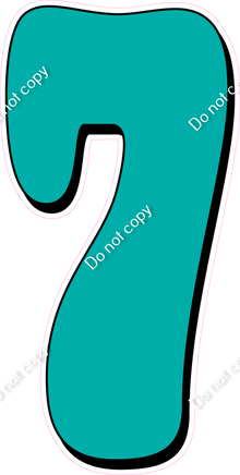 HP 47" Individuals - Flat Teal 7
